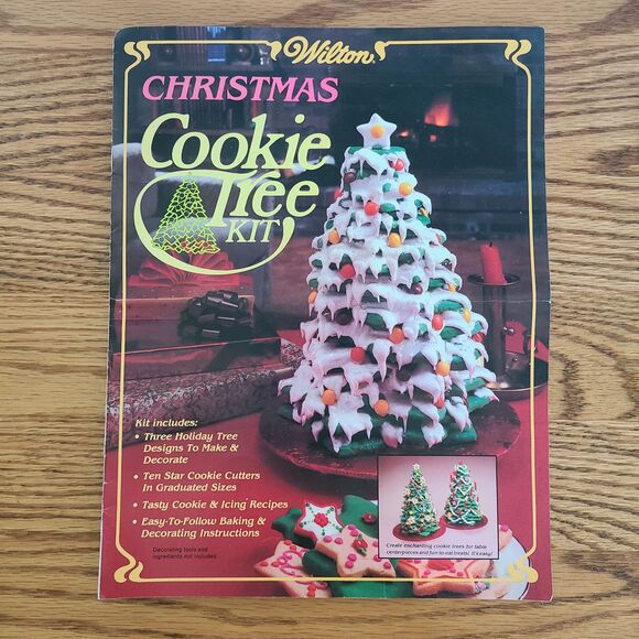 Vintage Wilton Christmas Cookie Cutter Bundle - Wilton Stars, Christmas Tree - Picture 5 of 5